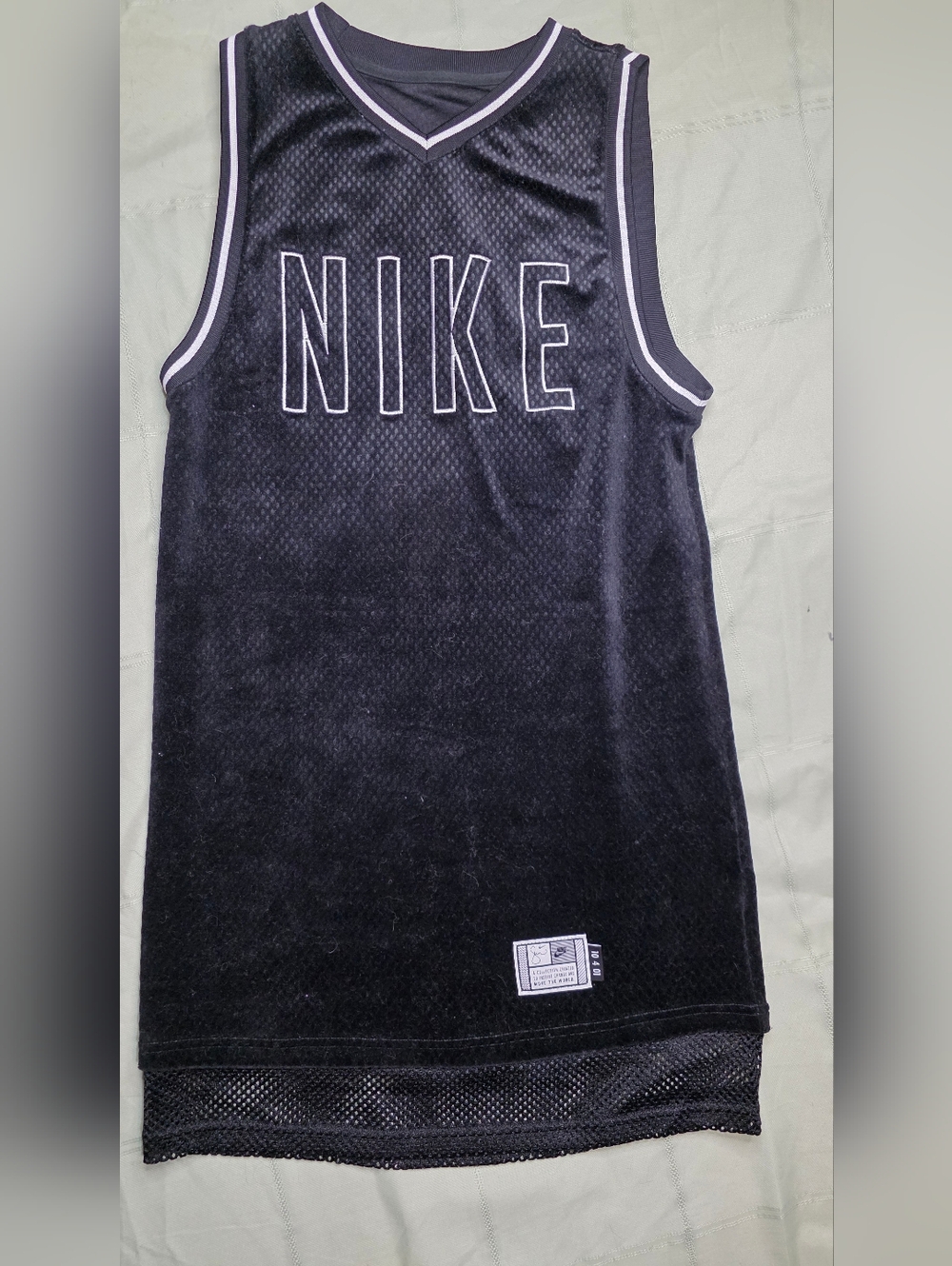 Nike Serena Williams Design Crew Jersey Dress Black Williams 00 Velour XS